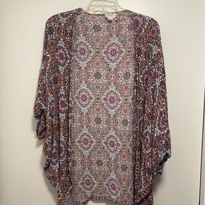 FREE WITH BUNDLE LA Hearts Multicolor Patterned Cardigan
